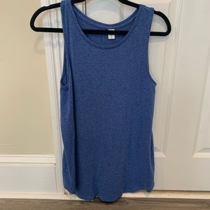 Old Navy Super Soft Blue Tank Top (Shirt)